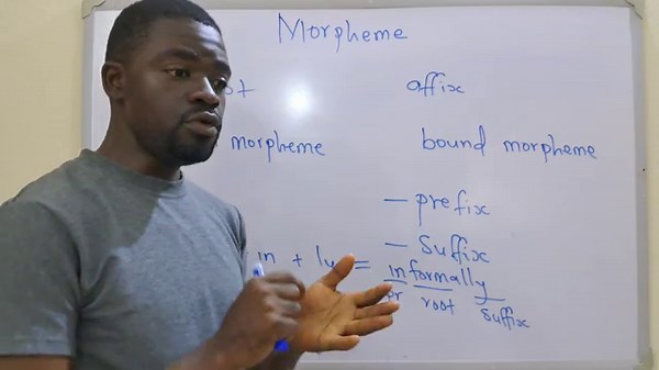 Types of morphemes #morphemes #affix #prefix #suffix
