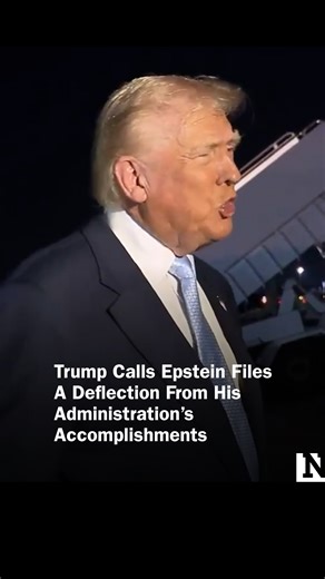 2.2M views · 28K reactions | President Trump has called the Epstein files a deflection from the accomplishments of his administration. | Newsweek | Facebook