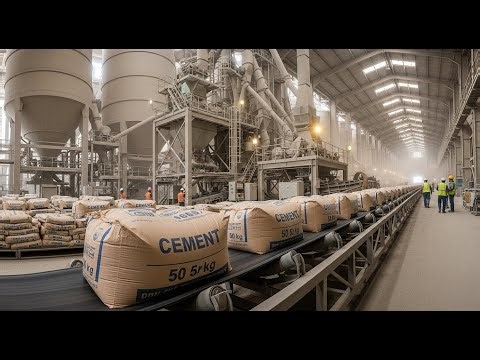 How Cement Is Made | Inside a Cement Manufacturing Plant