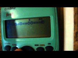 jouer a un jeux sur une calculatrice fx-92