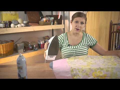 How to Harden Material With Starch : No-Sew Crafts