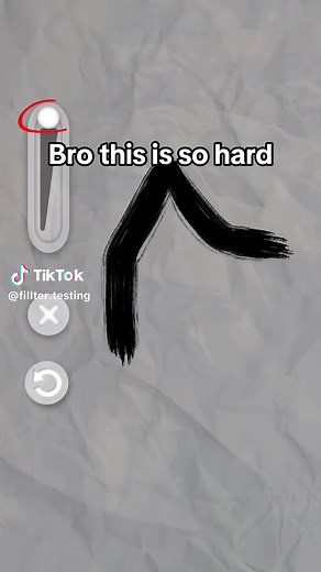 fillter testing on TikTok