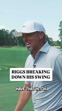 Riggs breaks down the mechanics of his golf 👀 ‪@EveryManJack‬