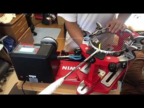 How to String a Badminton Racket Revealed!! A Complete Guide from Start to Finish!!