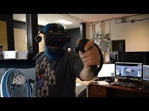 SteamVR Knuckles EV2 - Moondust Demo Gameplay and Commentary (Valve Index Controllers)