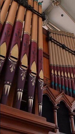 Bells in a Pipe Organ?! These are incredible!! #organ #music #church