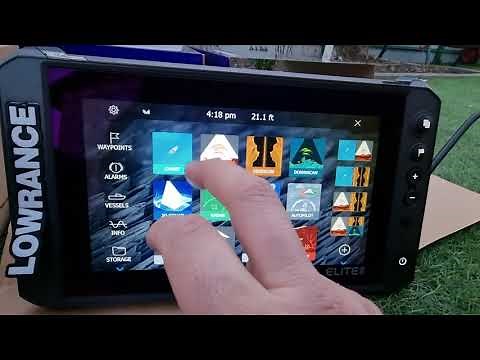 Lowrance elite 9FS.