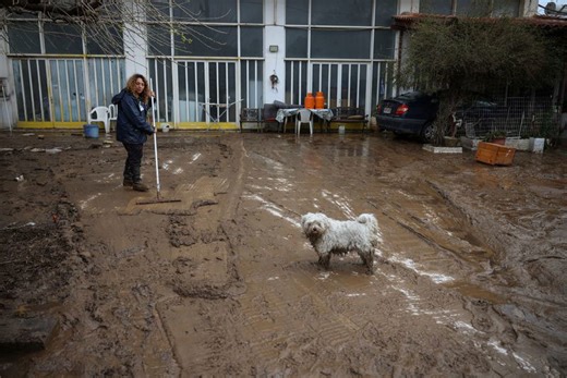 Storm batters Greece, killing one, flooding homes and disrupting travel