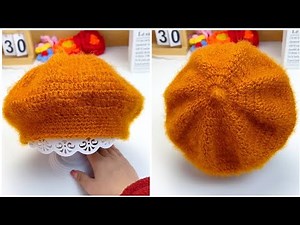 Super Easy Crochet and Beautiful Crochet Pattern Hat for Beginners