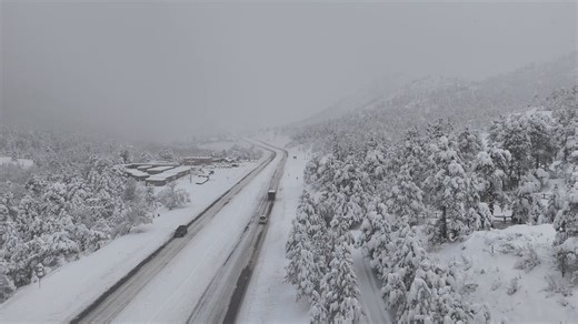6.1K views · 127 reactions | Here is your free Highway 24 road conditions check in Cascade CO. I think that’s a UPS truck. Impressive! #cowx #colorado #ColoradoSprings #snow. | Colorado Storm Chasers | Facebook