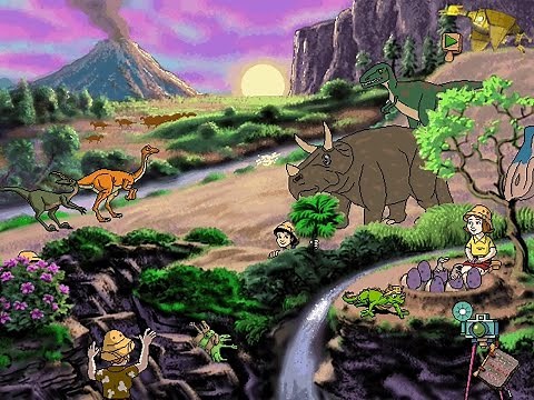 The Magic School Bus Explores in the Age of Dinosaurs Gameplay