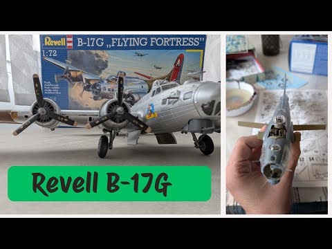B17 de Revell 1:72. Mi versión
