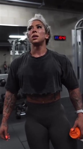 "Keep looking fellas!" #AI #FBB #MUSCLE #muscularwomen #bodybuilding #musclemommy #Muscle #Flex | Fetness zone