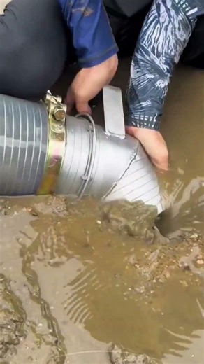 Gold refining process in sand use this process