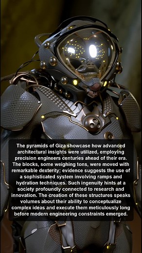 Discover the advanced techniques and engineering marvels behind the construction of the Pyramids of Giza, showcasing a society well ahead of its time in innovation and precision. | Anciently | Facebook