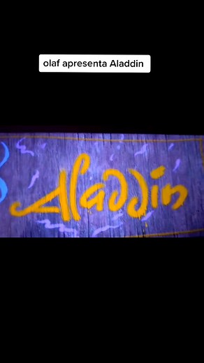 Olaf Apresenta Aladdin em Uma Aventura Mágica