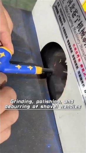 Grinding and polishing of bent pipes for deoxidation