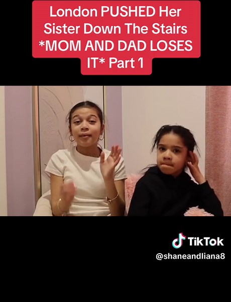 Sister Pranking Parents: Pushed Down Stairs Drama