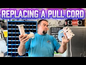 Replace the pull cord rope on a Stihl trimmer, blower, chainsaw or hedge trimmer How to step-by-step