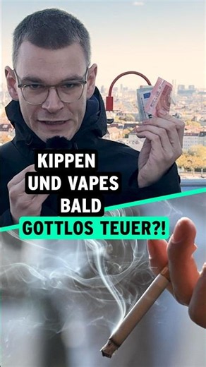 Zigaretten und Vapes bald viel teurer?