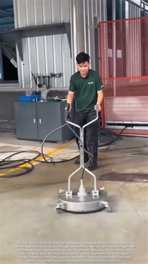 Industrial surface cleaner pressure washing system
