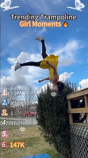 Fit Girl Trampoline Moves You Can’t Ignore #shorts#trampoline #fitgirl #fitness #viral #fyp #bounce