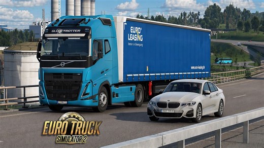 《欧洲卡车模拟2》运22吨的土豆到恩舍尔兹维克去 | Euro Truck Simulator 2