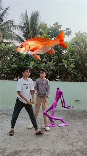 Food vs insect and fish funny vfx magic Kinemaster editing | #vfxgaurav