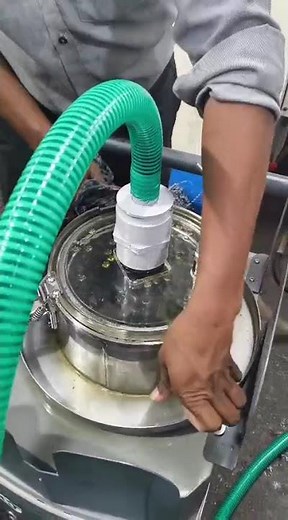 Portable Coolant Cleaner for CNC Machines (Sump Cleaning System) #coolantfiltration #vgs
