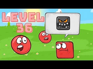 Red Ball 4 Level 36 Playthrough / Walkthrough / Gameplay