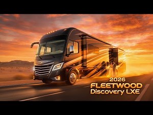 2026 Fleetwood Discovery LXE | Ultimate Luxury Diesel Pusher Motorhome Tour 🚍✨
