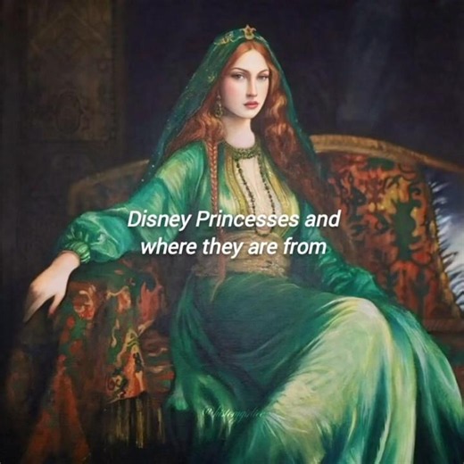 Disney Princesses and where they are from #history #disney #princess #disneyprincess #art #history