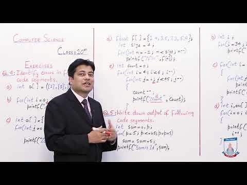 Class 10 - Computer Studies - Chapter 4 - Lecture 10 - Exercises: Q. 4 & Q. 5 - Allied Schools