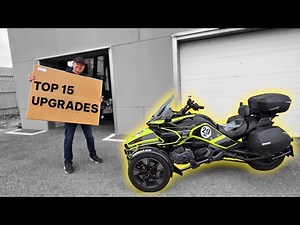 Top 15 MUST-HAVE UPGRADES for Can-Am SPYDER F3 (Handling • Brakes • Comfort • Looks)
