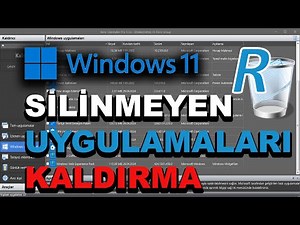 Sistemdeki Gereksiz Program ve Uygulamaları kaldırma - Revo Uninstaller