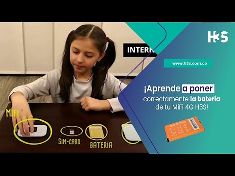 De esta forma podrás poner en funcionamiento tu MiFi 4G H3S,(Paso a paso)