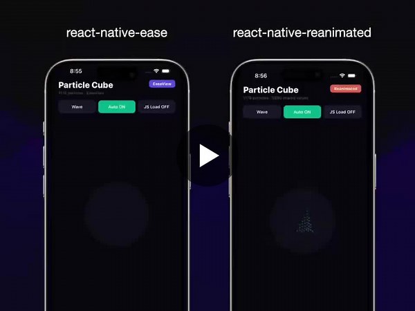 npm i react-native-ease Reanimated is an incredible library. But react-native-ease by @appandflow is opening the door to new possibilities. Pure native animations. No JS thread. Built this… | Junaid Junaid