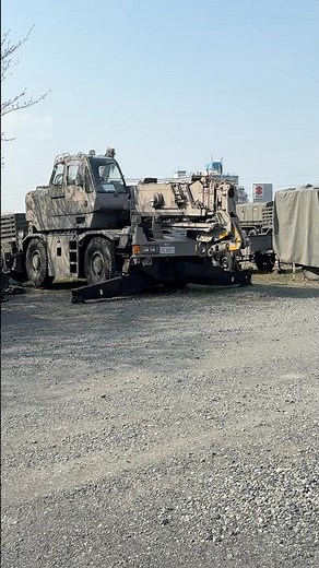 【自衛隊】はたらくくるま 重機 ホイールローダー 不整地運搬車 トラック トレーラー クレーン 観桜一般開放 陸上自衛隊 朝霞駐屯地 防衛省 2026年3月29日