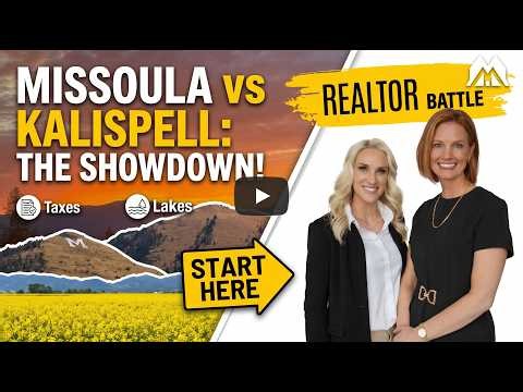 Don't Choose a Montana City Before Watching This: Missoula vs. Kalispell