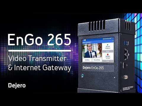 EnGo 265 Mobile Video Transmitter & Internet Gateway for Broadcast and Media