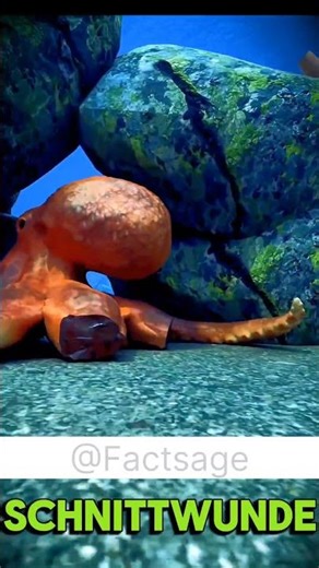 An octopus can regrow lost arms. #germany #shortvideo