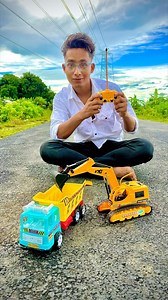 129K views · 1.2K reactions | Rc Excavator and Truck unboxing#excavator #jcb #jcblovers #unboxing #toys #toy #cartoon #babytoys #view #review #testing #youtube | Anam Toys | Facebook