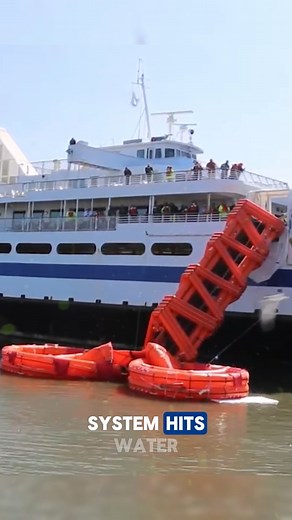 A life-saving inflatable raft The Marine Evacuation System is a life-saving inflatable raft designed for emergencies at sea. Once deployed, it rapidly inflates and features a long slide that guides evacuees into a spacious, multi-room structure. It offers quick, efficient, and safe evacuation for passengers, providing shelter and stability in critical moments. Credits: @shortswithsai4667 /YT ,@learnerbytes@tushaanshorts /YT ,@tushaanshorts /YT ,@Rolf Jonsen /YT ,@Rolf Jonsen /YT #virals #trendin