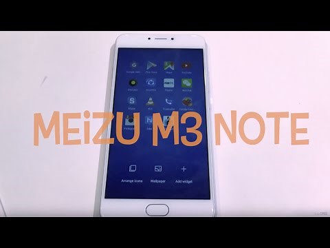 Meizu m3 note First Look