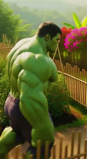 Hulk in Village 🌿 | Epic AI Cinematic Story | Hulk Farming Adventure #Hulk #aianimation