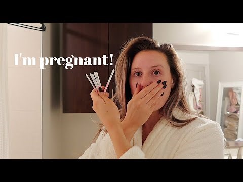 finding out I'M PREGNANT (raw & emotional) + telling family and friends & first trimester vlog