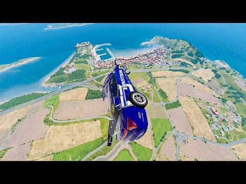 Instant 800 MPH Blast Which Car can Survives longer ? BeamNG drive #2