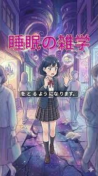 【保存版】今夜から実践できる！「明晰夢」を見るための最短ルート #明晰夢 #リアリティチェック #自己啓発 #雑学 #睡眠 #夢占い #ライフハック #アニメ風 #スピリチュアル