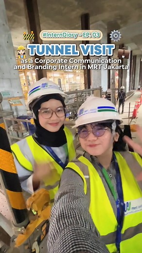Kehidupan Magang Belinda di MRT Jakarta: Tur Tunnel