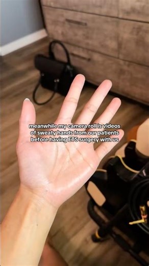 Sweaty hands are a worry of the past with our patients visiting for ETS surgery #hyperhidrosis